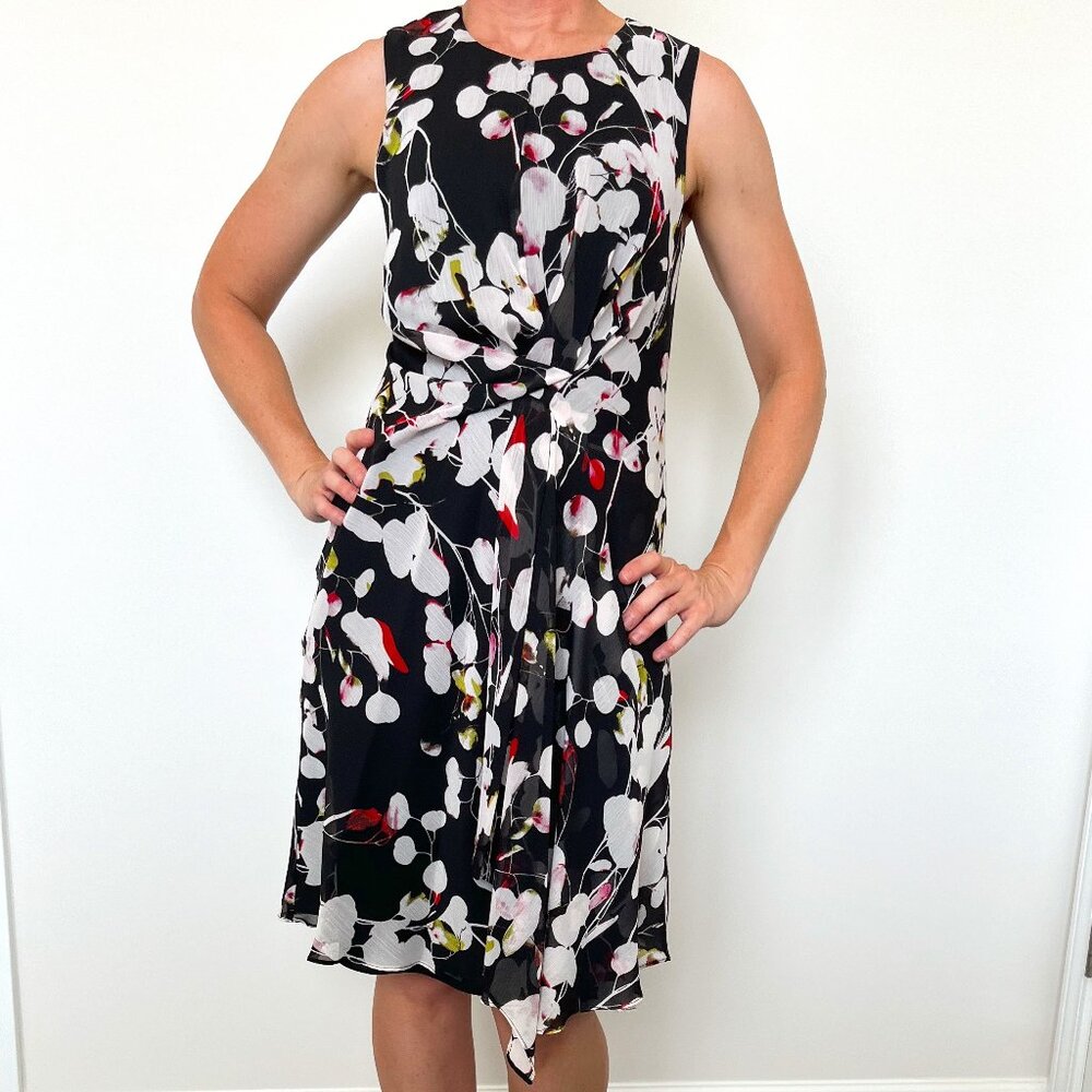 Ellen Tracy Floral Dress Small